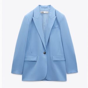 Zara blue blazer